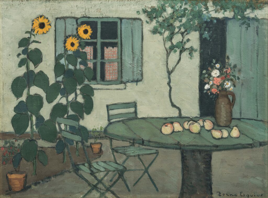 Pere Torne Esquius Sunflowers ca. 1909