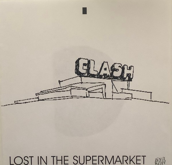 The Clash – Lost In The Supermarketflexi disc Russia