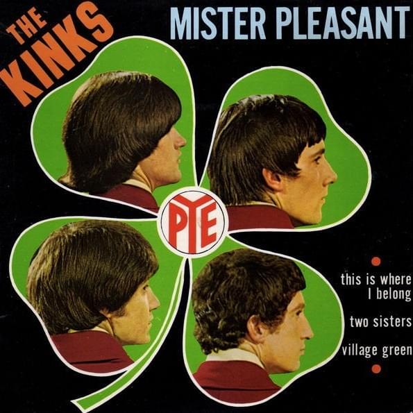 The Kinks Mr. Pleasant 1967French EP