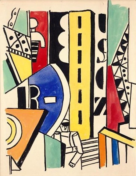 Fernand Leger Study for the City 1919ern