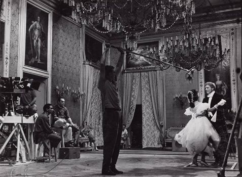 Behind the Scenes | Catherine Deneuve / Sami Frey / Anna Karina / Marcello Mastroianni / Janet Leigh / Peter O’Toole/ Alain Robbe-Grillet / John Cassavetes / François Truffaut / Federico Fellini / Hiroshi Teshigahara / Seijun Suzuki / Peter Lorre / Sean Connery / Claudia Cardinale / Peter Sellers, 1960-65 9 Behind the Scenes | Catherine Deneuve / Sami Frey / Anna Karina / Marcello Mastroianni / Janet Leigh / Peter O’Toole/ Alain Robbe-Grillet / John Cassavetes / François Truffaut / Federico Fellini / Hiroshi Teshigahara / Seijun Suzuki / Peter Lorre / Sean Connery / Claudia Cardinale / Peter Sellers, 1960-65 Luchino Visconti Burt Lancaster Claudia Cardinal on the set of Il Gattopardo 1963