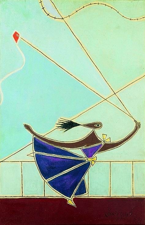 The Kite · Oscar Dominguez 1950 c 1