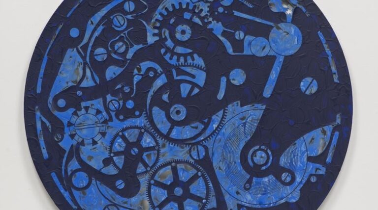 Analia Saban Ultramarine Pocket Watch No 2, 2014.