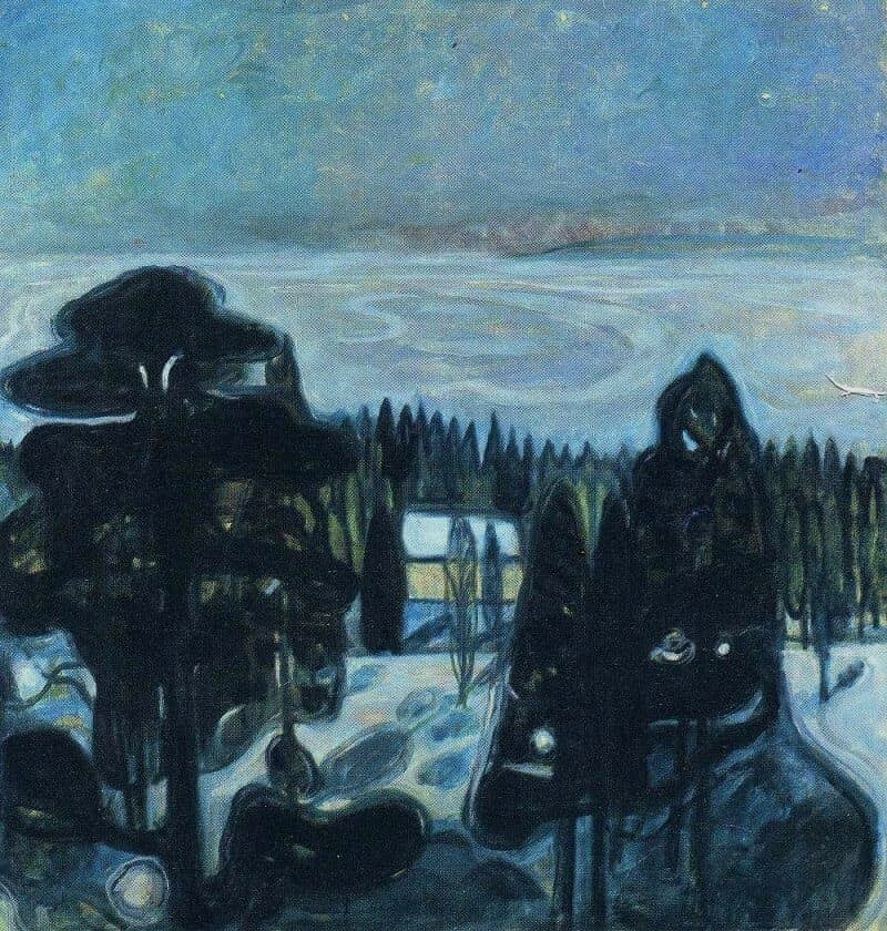 Edvard Munch White Night 1900 01 a 1