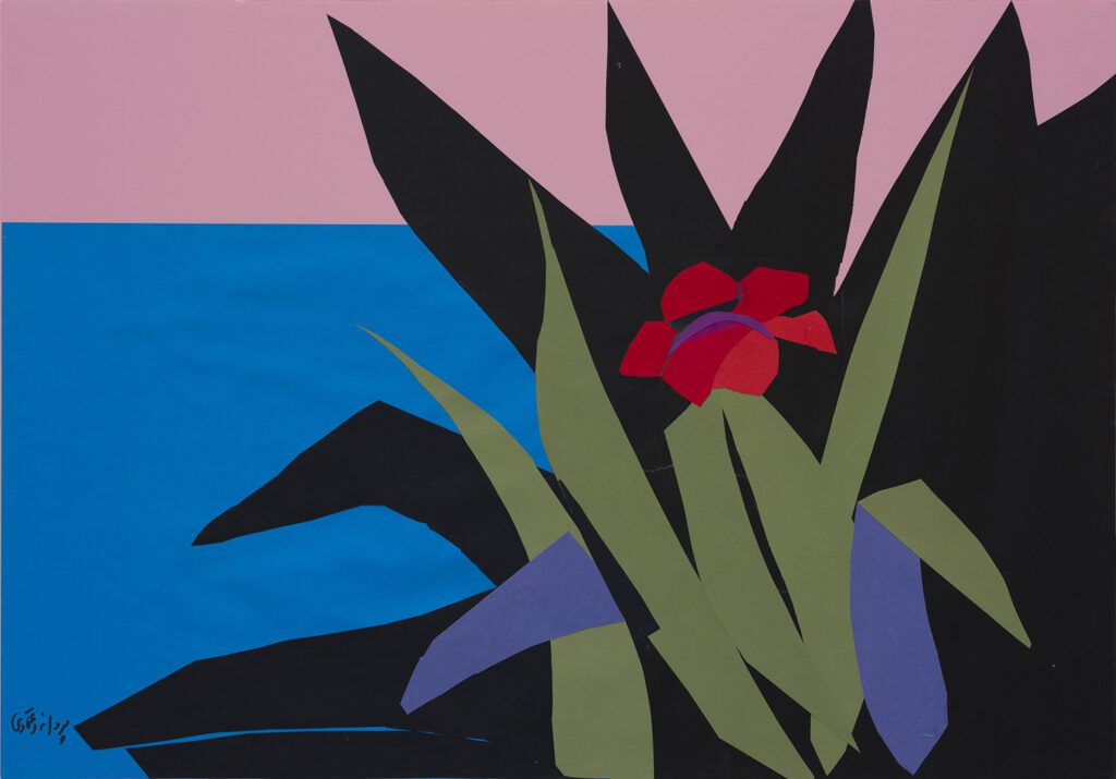 Paintings by Iranian artist Parvaneh Etemadi