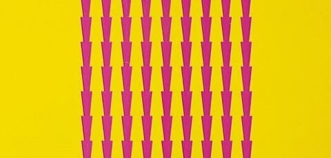 Tess Jaray, Thorns 15b, 2014