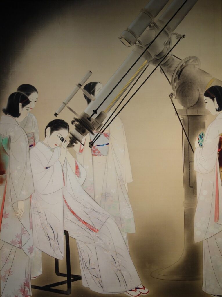 Women Watching Stars Ota Chou 1936 1