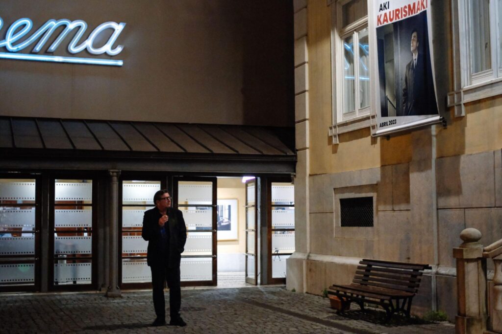 Aki Kaurismaki. Photo by Mariana Castro