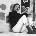 Bridget Riley by Ida Kar 1963