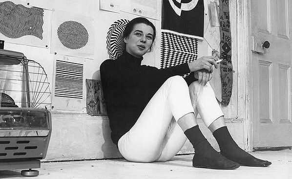 Bridget Riley by Ida Kar 1963