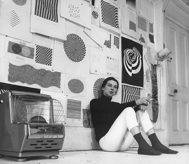Frame inside | Blaze 1 | Bridget Riley, 1962 - C o c o s s e