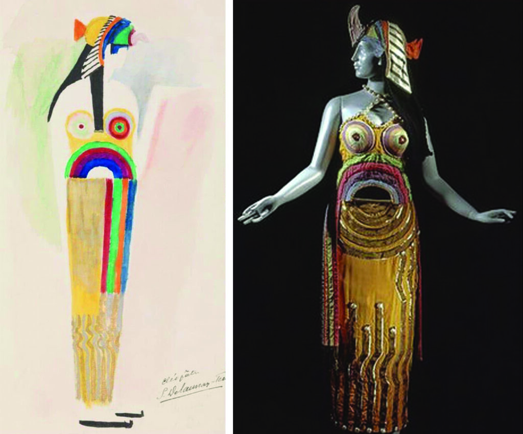 Ballerina Lubov Tchernicheva in the Ballet Cleopatra | Costumes by Sonia Delaunay, 1918 3 Ballerina Lubov Tchernicheva in the Ballet Cleopatra | Costumes by Sonia Delaunay, 1918 Costumes by Sonia Delaunay. Lubov Tchernicheva as Cleopatra