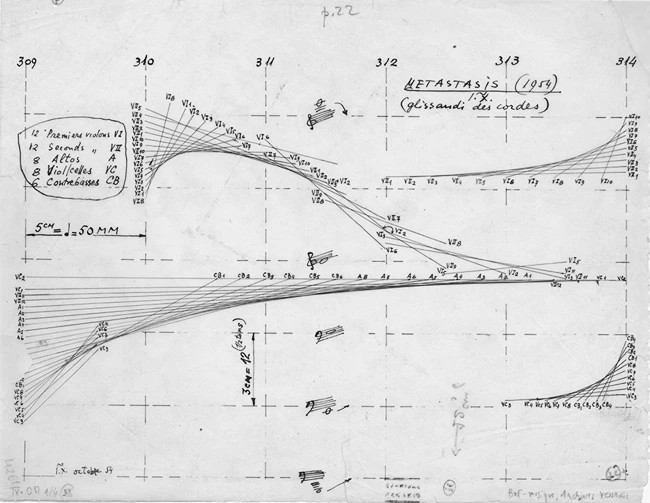 Iannis Xenakis Metastasis