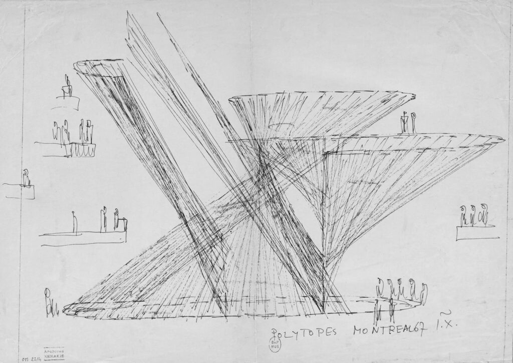 Iannis Xenakis Polytope de Montreal 1967