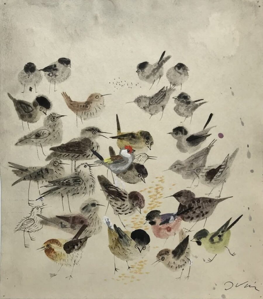 Jozef Wilkon Birds in Winter