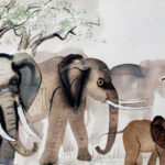 Józef Wilkoń, Elephants