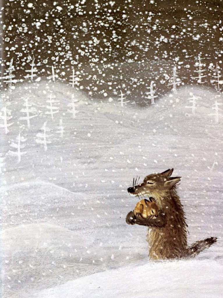 Jozef Wilkon The Story of the Kind Wolf by Peter Nickl 1982