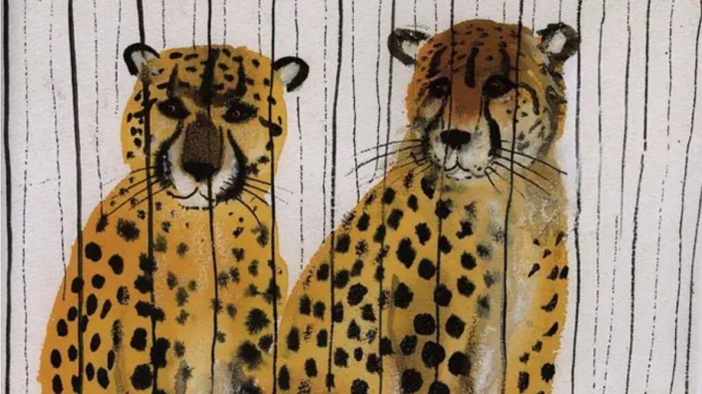 Jozef Wilkon Two Cheetahs