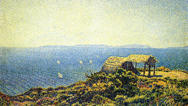 Levant isle, 1892, Théo van Rysselberghe
