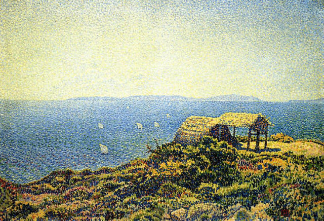 Levant isle 1892 Theo van Rysselberghe