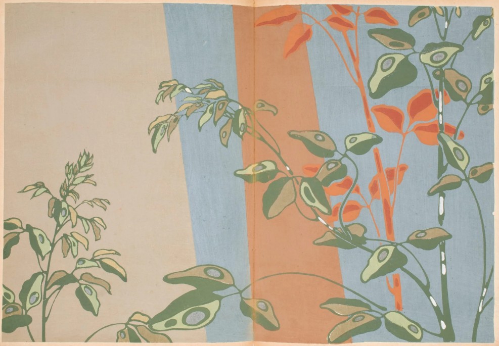 Patterns of Grasses and Flowers Drawn from Life Furuya Korin 1907 13