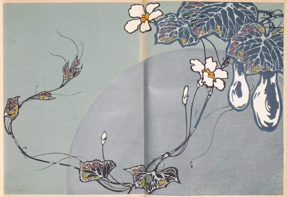 Patterns of Grasses and Flowers Drawn from Life Furuya Korin 1907 4