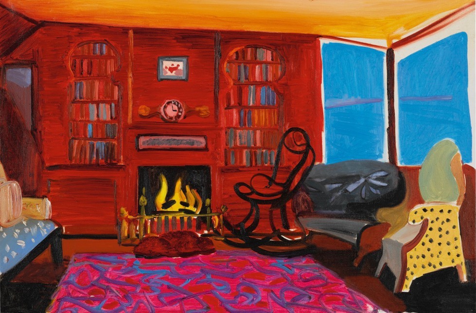 David Hockney Beach House by Day