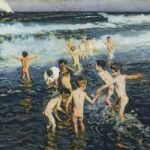Joaquin Sorolla Y Bastida Sad Inheritance Study (Beach Rascals) 1908