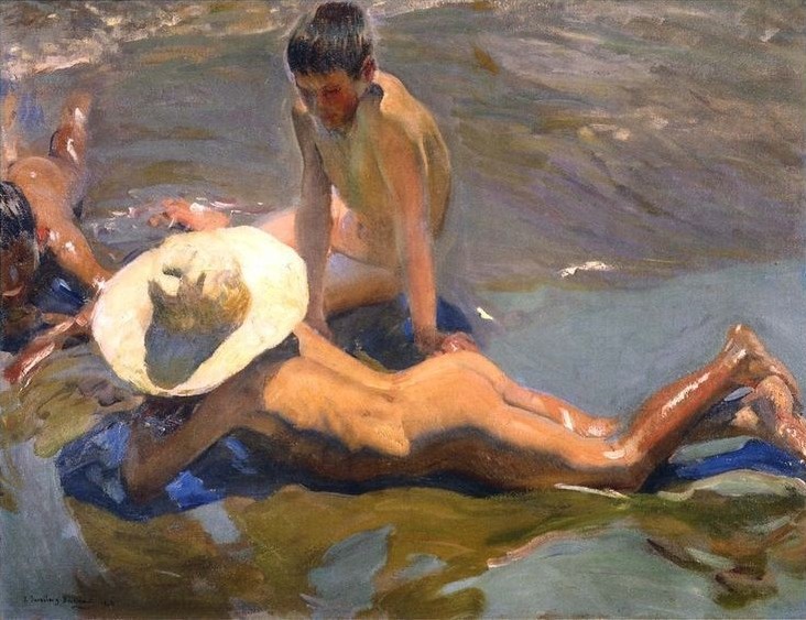 Joaquin Sorolla. Ninos en la Playa 1