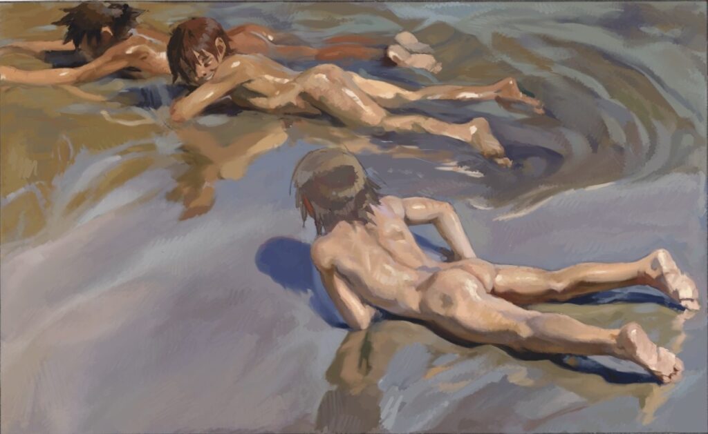 Joaquin Sorolla. Ninos en la Playa ννν
