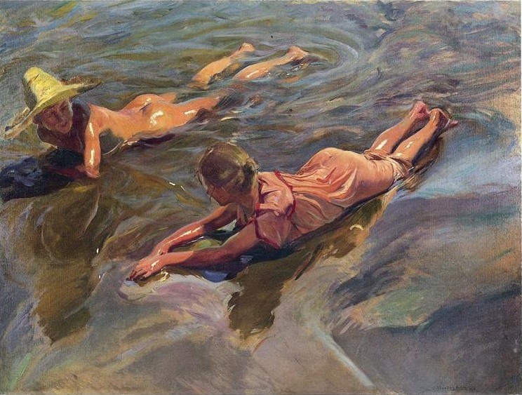 Sea Idyll 1908 Joaquin Sorolla 1