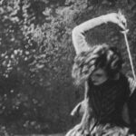 Juana in a fight with her reflection in a pond 1927f