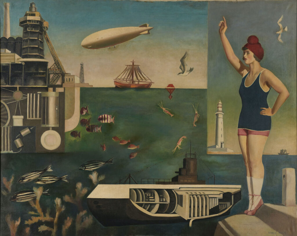 Harue Koga | Pioneer of Japanese Surrealism and Avant-Garde, 1920s-1930s 2 Harue Koga | Pioneer of Japanese Surrealism and Avant-Garde, 1920s-1930s Koga Harue The Sea 1929 1