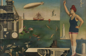 Koga Harue, The Sea, 1929