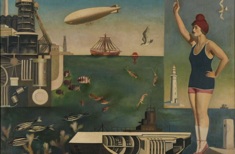 Koga Harue, The Sea, 1929
