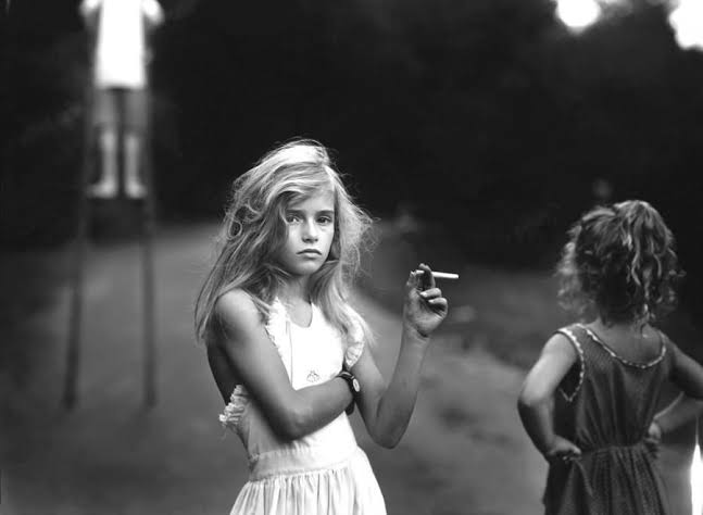 Sally Mann Candy Cigarette 1989