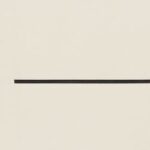 Ellsworth Kelly. Horizontal Line. 1951
