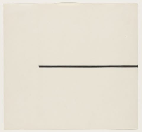 Alphabetarion # Unless | Erich Kästner, 1899-1974 1 Alphabetarion # Unless | Erich Kästner, 1899-1974 Ellsworth Kelly. Horizontal Line. 1951