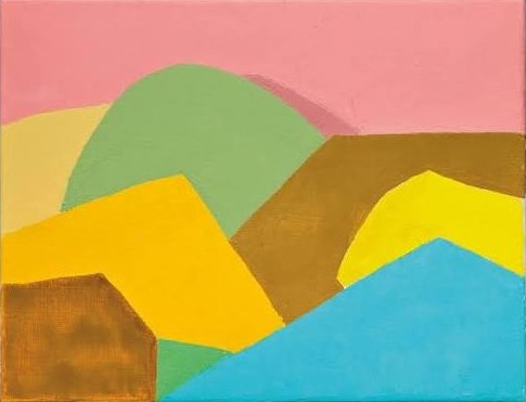 Etel Adnan Untitled 2014 2