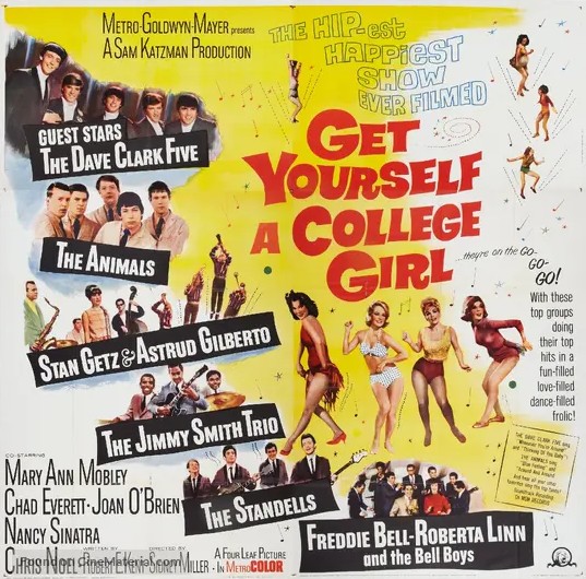 Jazz Moments }* The Girl From Ipanema | Astrud Gilberto & The Stan Getz Quartet, 1964 2 Jazz Moments }* The Girl From Ipanema | Astrud Gilberto & The Stan Getz Quartet, 1964 Get Yourself a College Girl 1964 poster
