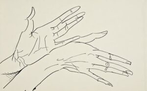 Man Ray, Untitled (Hand Study), 1940