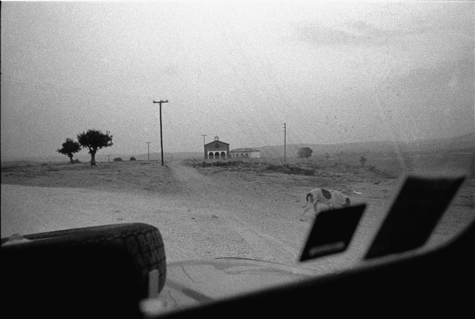 Nikos Economopoulos A road to Rhodope Mountains Greece 1996