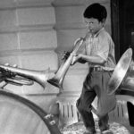 Nikos Economopoulos music festival. Guca, Serbia, 1995