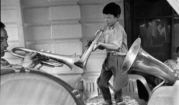Nikos Economopoulos music festival. Guca, Serbia, 1995