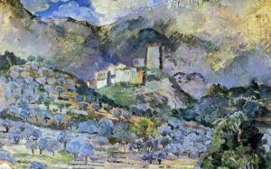 Balthus  Provencal landscape  1925