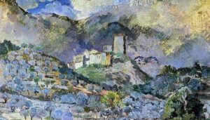 Balthus  Provencal landscape  1925