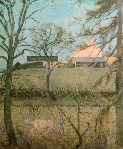Painters [*/ ) Landscapes | Balthus, 1925-98 3 Painters [*/ ) Landscapes | Balthus, 1925-98 Big Landscape with Cow 1958 Balthus