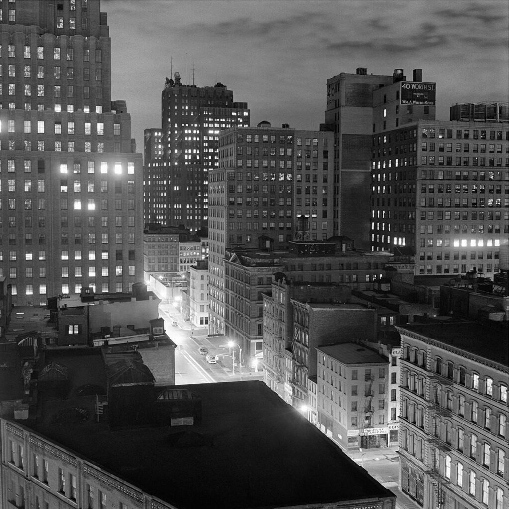 Downtown Night Photo by Peter Hujar 1976