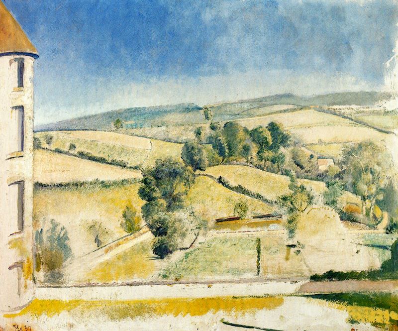 Painters [*/ ) Landscapes | Balthus, 1925-98 2 Painters [*/ ) Landscapes | Balthus, 1925-98 Landscape in Chassy 1957 Balthus