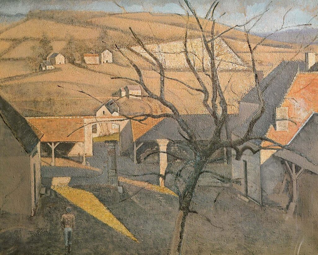 Painters [*/ ) Landscapes | Balthus, 1925-98 8 Painters [*/ ) Landscapes | Balthus, 1925-98 Large Landscape with a Tree 1957 by Balthus